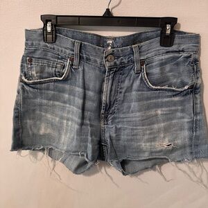 Cutoff Jean Shorts